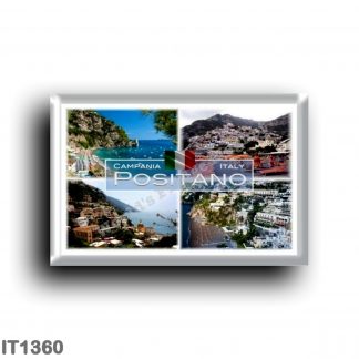 IT1360 Europe - Italy - Campania - Positano - Fornillo Beach - Panorama