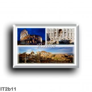 IT2b11 Europe - Italy - Lazio - Rome - Colosseum - Trevi Fountain - Roman Forum