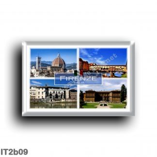 IT2b09 Europe - Italy - Tuscany - Florence - Ponte Vecchio - Uffizi - Pitti palace - cathedral