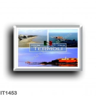 IT1453 Europe - Italy - Molise - Termoli - Borgo Antico with trabucco - Beach - Sea View