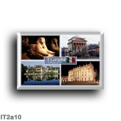 IT2a10 Europe - Italy - Piedmont - Turin - Egyptian Museum - Church of God's Great Mother - Madam Palace
