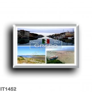 IT1452 Europe - Italy - Friuli Venezia Giulia - Grado - Pinewood - Port Harbor - Panorama