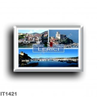 IT1421 Europe - Italy - Liguria - Lerici - Marinaro suburb of Tellaro - Castle - port