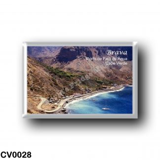 CV0028 Africa - Cape Verde - Brava - Porto de Fajã de Água