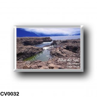 CV0032 Africa - Cape Verde - Ilha do Sal - Natural swimming pool of Buracona