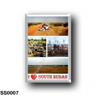SS0007 Africa - South Sudan - I Love