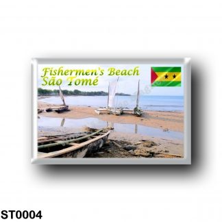 ST0004 Africa - São Tomé and Príncipe - Fishermen's Beach