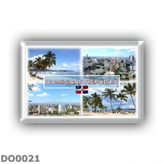 DO0021 America - Dominican Republic - Panorama - Santo Domingo - Santiago - Beac and Sea View