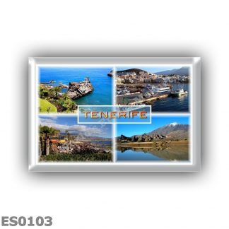 ES0103 Europe - Spain - Canary Islands - Tenerife - Los Gigantos - Santa Cruz - Playa de las Americas - El Teide