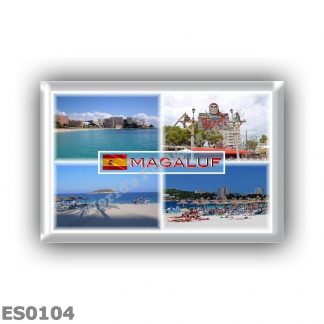 ES0104 Europe - Spain - Balearic Islands - Mallorca - Megaluf - Beach - Sea View