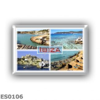 ES0106 Europe - Spain - Balearic Islands - Ibiza - Cala Tarida - Ses Salinas - Old Town - Cala D'Hort