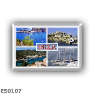 ES0107 Europe - Spain - Balearic Islands - Ibiza - San Miquel - Old Town - Marina di Santa Eularia