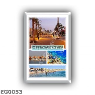 EG0053 Africa - Egypt - Hurghada - Alig Walkway - Morning at Marina - Sahl Hasheesh 1 - Soma-Bay