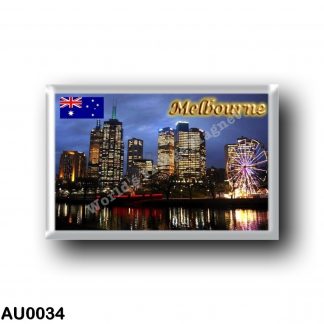 AU0034 Oceania - Australia - Melbourne - City By Night