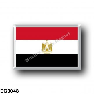 EG0048 Africa - Egypt - Red Sea - Flag