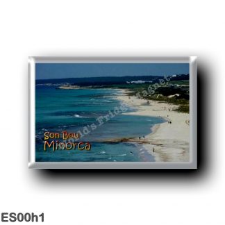 ES00h1 Europe - Spain - Balearic Islands - Minorca - Son Bou - Beach