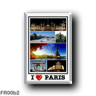 FR00b2 Europe - France - Paris - I Love