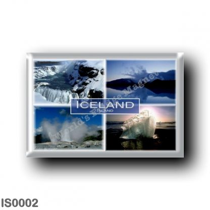 IS0002 Europe - Iceland - Jokulsarlon - Gullfoss - Geyser - Blue Lagoon