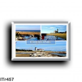 ITr457 Europe - Italy - Veneto - Bibione - Punta Tagliamento lighthouse - Beach
