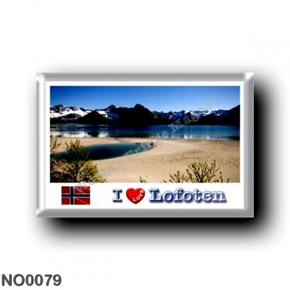 NO0079 Europe - Norway - Lofoten - Panorama I Love