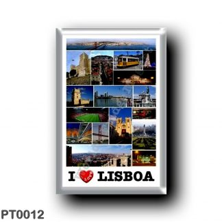 PT0012 Europe - Portugal - Lisbon - I Love