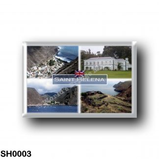 SH0003 Africa - SaintHelena - British Fort - Jamestown - Plantation House - Sea View