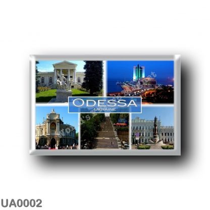 UA0002 Europe - Ukraine - Odessa - Archaeological Museum - Black Sea port - Opera House - Potemkin Step - The Centre of Odessa