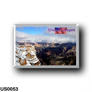 US0053 America - United States - National Park - Grand Canyon - Covered with Snow