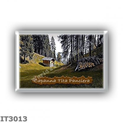 IT3013 Europe - Italy - Dolomites - Group Antelao - alpine hut Capanna Tita Panciera - locality Forcella Antracisa - seats 11 -