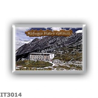 IT3014 Europe - Italy - Dolomites - Group Antelao - alpine hut Pietro Galassi - locality Forcella Piccola - seats 100 - altitude