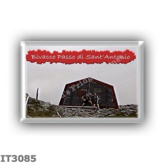 IT3085 Europe - Italy - Dolomites - Group Fanes-Braies - alpine hut Bivacco Passo Sant Antonio - locality Passo di Sant Antonio