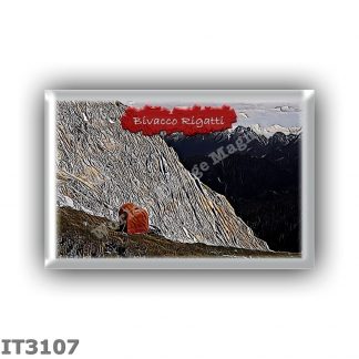 IT3107 Europe - Italy - Dolomites - Group Latemar - alpine hut Bivacco Rigatti - locality Forcella Grande del Latemar - seats 9