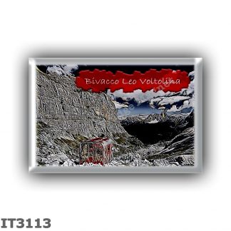 IT3113 Europe - Italy - Dolomites - Group Marmarole - alpine hut Bivacco Leo Voltolina - locality Val de Mez - seats 9 - altitud