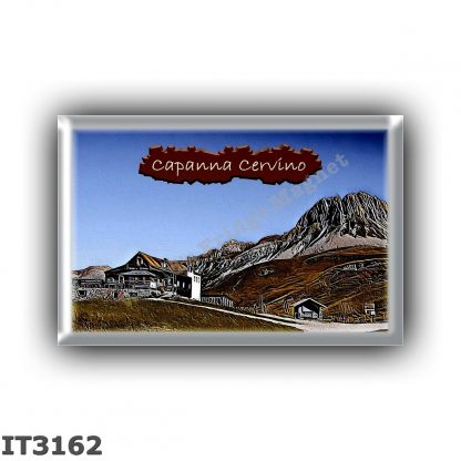 IT3162 Europe - Italy - Dolomites - Group Pale di San Martino - alpine hut Capanna Cervino - locality Passo Rolle - seats 18 - a