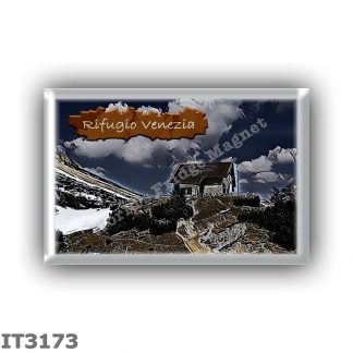 IT3173 Europe - Italy - Dolomites - Group Pelmo - alpine hut Venezia al Monte Pelmo - locality Passo di Rutorto - seats 55 - alt