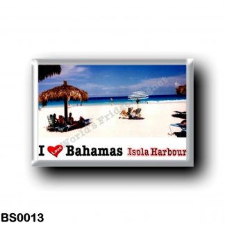 BS0013 America - The Bahamas - Isola Harbour - I Love