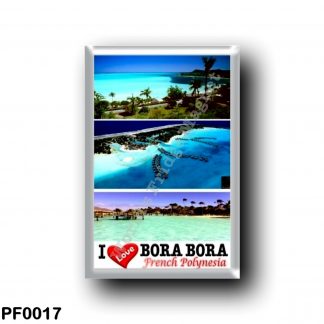 PF0017 Oceania - French Polynesia - Bora Bora - I Love