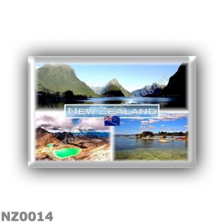 NZ0014 Oceania - New Zealand - Milford Sound - Emerald Lakes - Lake Rotorua