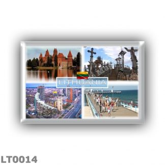 LT0014 Europe - Lithuania - Trakai - Siuliai Hill of Crosses - City Centre - Palanga