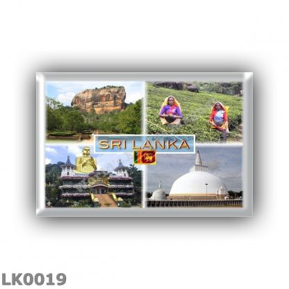 LK0019 Asia - Sri Lanka - Sigirija - Golden Temple - Dambulla - Stupa Ruwanveli Saya a Anuradhapura