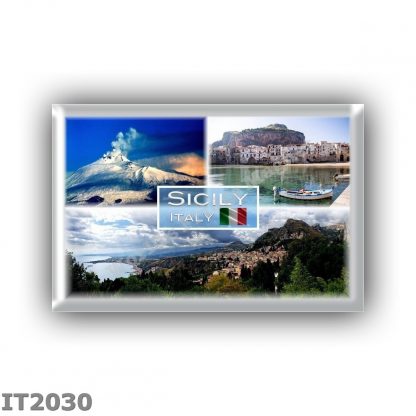 IT2030 Europe - Italy - Sicily - Etna Volcano - Cefalu - Taormina