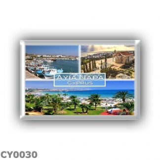 CY0030 Europe - Cyprus - Ayia Napa - Harbor - Panorama - Nelia Beach