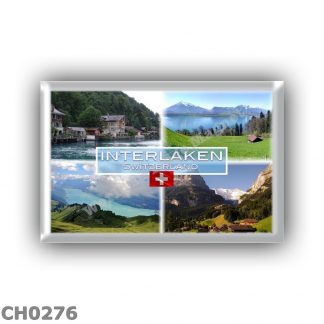 CH0276 Europa - Switzerland - Interlaken - Lake Thun - Thunersee and Mount Niesen - Grindelwald