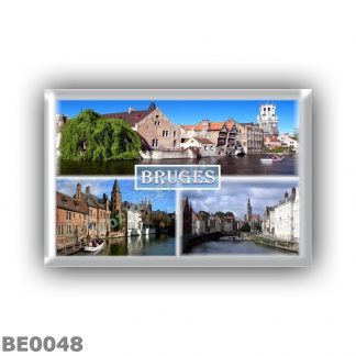 BE0048 Europe - Belgium - Bruges - Canals - Panorama
