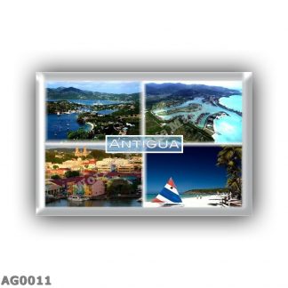 AG0011 America - Antigua - shirley heights blick - Jolly Harbor - Saint John - Dickinson bay beach - Sandals beach