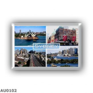 AU0102 Oceania - Australia - Sydney - Hopera House - Queen Victoria Building - Cahill Expressway - Cityscape -