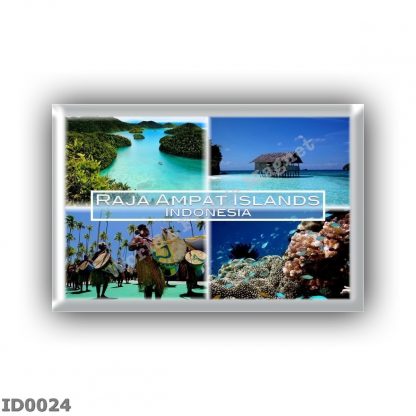 ID0024 Asia - Indonesia - Raja Ampat Islands - Panorama - Sea View - Penabuh Suling Tambur - Biodiversity in Raja