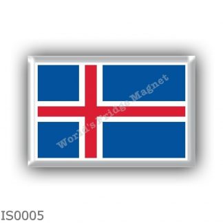 IS0005 Europe - Iceland - flag