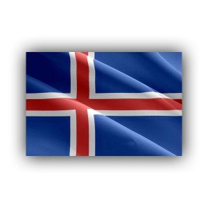 Cover - Iceland - flag - waving