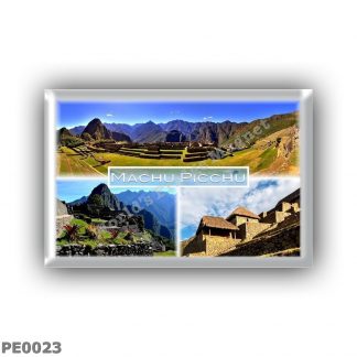 PE0023 America - Peru - Machu Picchu - Panorama - Aerial View